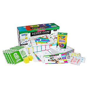 Crayola STEAM Design-A-Game Kit: K-1st Grade $  13, 4th/5th Grade $  35.93 + Free Shipping $  45+