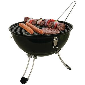 Coleman Party Ball Charcoal Grill w/ Cover $30.59 + Free Shipping