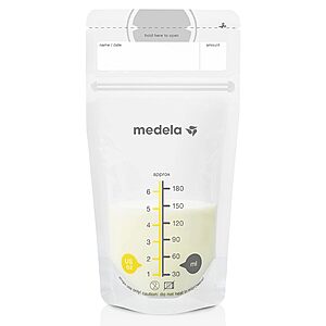 100-Count Medela Breast Milk Storage Bags $10.80 + Free Shipping w/ Prime or on $35+