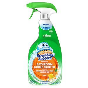 32-Oz Scrubbing Bubbles Bathroom & Shower Disinfectant Cleaner Spray (Citrus) alt=