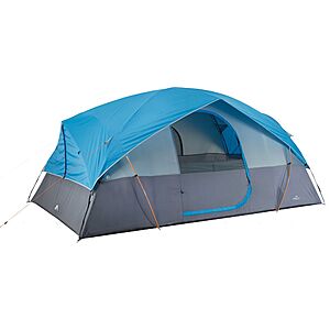 Quest 8-Person Switchback Cross Vent Dome Tent (Blue) $90 & More + Free Shipping