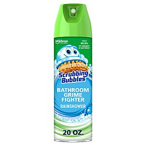 20-Oz Scrubbing Bubbles Bathroom Grime Fighter Foaming Cleaner (Rainshower) .30 w/ Subscribe & Save