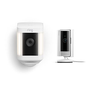 Prime Members: Ring HD Spotlight Cam Plus (Battery Operated) + Ring Indoor Cam 0 + Free Shipping