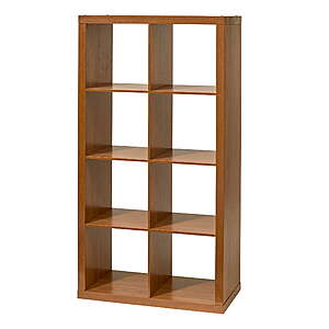Better Homes & Gardens 8 Cube Storage Organizer (Acorn) $39 + Free Shipping