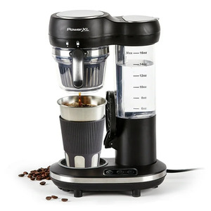 PowerXL Grind & Go Plus Automatic Single-Serve Coffee Machine w/ 16-Oz Water Reservoir $19.97 + Free S&H w/ Walmart+ or on $35+