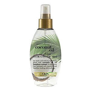 Select Accounts: 4-Oz OGX Nourishing + Coconut Oil Weightless Leave-In Hair Treatment $4.60 w/ Subscribe & Save