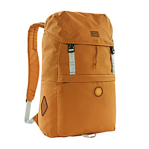 Patagonia Fieldsmith Backpacks: 28L Lid Pack (Caramel) , 24L Linked Pack (Abalone) 