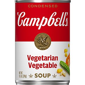 10.5-Oz Campbell's Condensed Vegetarian Vegetable Soup <img src=
