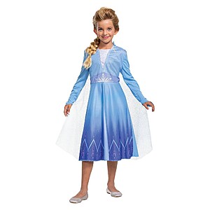 Disney Kids' Frozen Elsa Halloween Costume Dress w/ Attached Glitter Cape (3T-4T or 4-6x) $9 & More + Free Shipping w/ Target 360, Circle Card, or on $35+