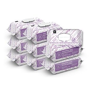 [Prime] 810-Count Amazon Elements Flip-Top Baby Wipes (Sensitive) $16.33 w/ S&S + Free Shipping