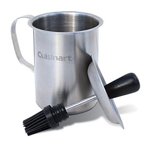 16-Oz Cuisinart Stainless Steel Sauce Pot & Silicone Basting Brush Set $11.99 + Free Shipping w/ Prime or on $35+