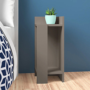 Halie 2-Shelf Nightstand (Light Mocha) $35.99 + Free Shipping