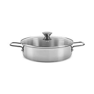 3-Quart Arch Studio Stainless Steel Everyday Pan & Lid $18.99 & More + Free Pickup at Macys or Free Shipping on $39+