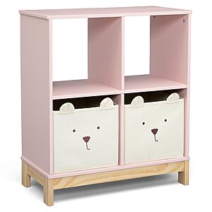babyGap Delta Children Brannan Bear Bookcase w/ Bins (Blush) $34.99 + Free Shipping w/ Prime or on $35+