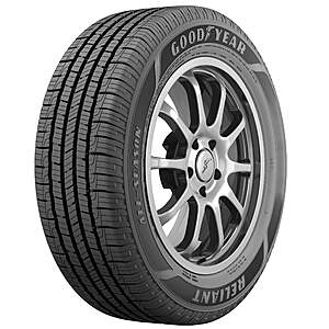 [Walmart+] Goodyear Reliant All-Season Tires: 205/55R16 91V $63.12 each & More + Free Shipping