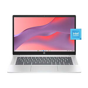 HP 14" Chromebook: Intel N200, 4GB RAM, 128GB SSD (Glacier Silver) $119 + Free Shipping