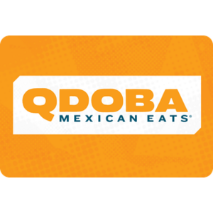 Gift Cards:  Hulu eGift Card .50,  Qdoba Mexican Eats eGift Card .50 & More