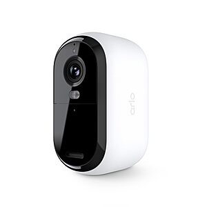 Arlo Essential Indoor/Outdoor 2K 2-Way Audio Night-Vision Security Camera (White) $39.99 + Free Shipping