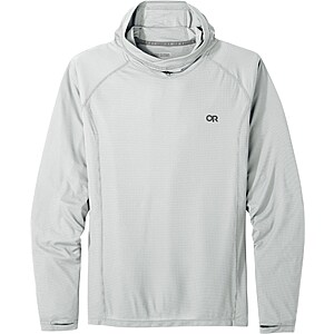 Outdoor Research Men's Echo Hoodie Shirt (Pebble or Naval Blue) $36.85 + Free Shipping on $60+