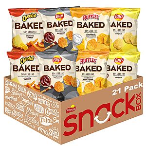 Select Accounts:21-Count 0.875-Oz Frito-Lay Variety Pack (Baked) $9.80 w/ Subscribe & Save