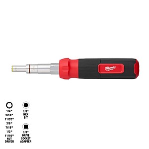 Milwaukee 9-in-1 Multi-Nut Driver $9.95 + Free Shipping
