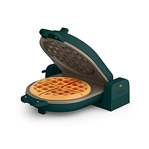 Bella Flip-N-Store Ceramic Waffle Maker (Forest Green) .95 + Free Store Pickup