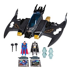 YMMV: DC Comics Metal Force Transforming Batwing 2-in-1 Playset w/ Batman & Superman Figures & Accessories $7.89 + Free Shipping w/ Prime or on $35+