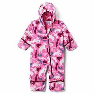Columbia Baby Girls' Snowtop II Fleece Lightweight Bunting Snow Suit (Pink Ice Uniflauge, 12-18M or 18-24M) $10.50 + Free Store Pickup at Kohl's