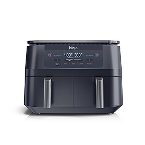 6-Quart Ninja Foodi 2 Basket 5-in-1 1690-Watts Air Fryer (Gray) $99.99 + Free Shipping