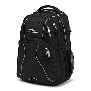 19" High Sierra Swerve Laptop Backpack (Black) $22.75 + Free Shipping w/ Prime or on $35+