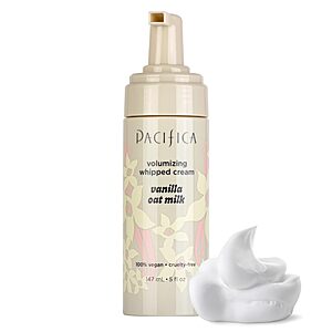 5-Oz Pacifica Vanilla Oat Milk Volumizing Whipped Cream Mousse $7.22 w/ S&S + Free Shipping w/ Prime or on $35+