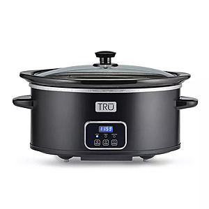 6-Quart TRU Programmable Slow Cooker  $33.98 + Free Shipping on $49+