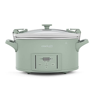 7-Quart Crock-Pot Programmable Countdown Cook & Carry Slow Cooker (Desert Sage) $49.99 & More + Free Shipping