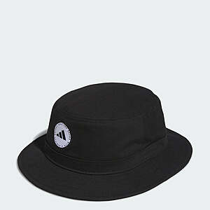 adidas Men's Solid Bucket Hat (Black) $7.80 + Free S&H
