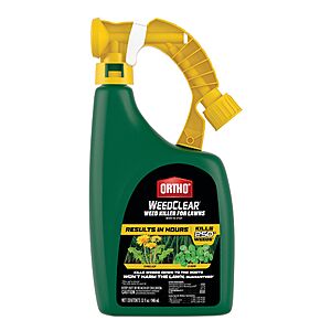 32-Oz Ortho WeedClear Hose End Sprayer Concentrate Lawn Weed Killer $10 + Free S&H
