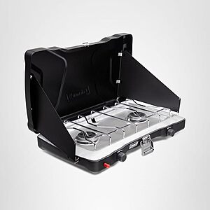 Prime Members: Coleman Triton+ 2-Burner Propane Camping Stove w/ InstaStart Ignition $97.44 + Free Shipping