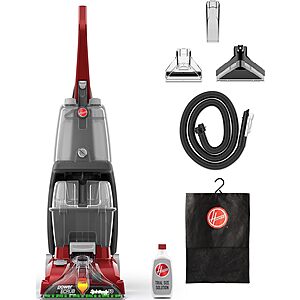 Prime Members: Hoover PowerScrub Deluxe Carpet Cleaner Machine w/ SpinScrub Brushes, HeatForce Drying & Pet Upholstery Tools $139.99 + Free Shipping