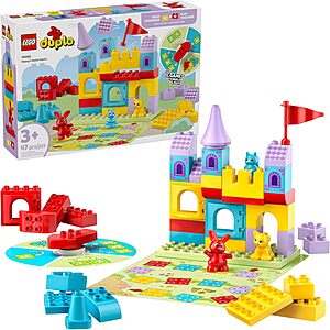 Prime Members: 47-Piece LEGO DUPLO Hopsy's Castle Game Building Toy (10450) $31.49 + Free Shipping
