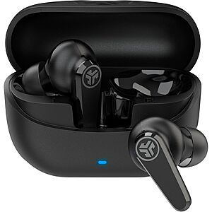 JLab Go Pods ANC True Wireless Active Noise Cancelling Earbuds (Black)