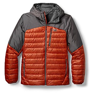Outdoor Research Men's Helium Down Hoodie Jacket (Jupiter/Storm) $99.85 + Free S&H