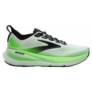 Brooks Men's Glycerin 23 Running Shoes (White/Phantom/Green Gecko) $93.35 + Free S&H