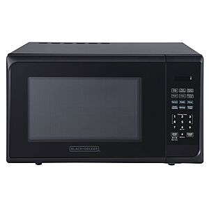 1.1-cu-ft BLACK+DECKER 1000W Microwave Oven $50 + Free S&H