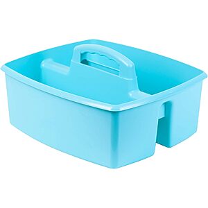 Storex Large Caddy (Teal, 13"x11"x6.4") $6.20 + Free Shipping w/ Prime or on $35+