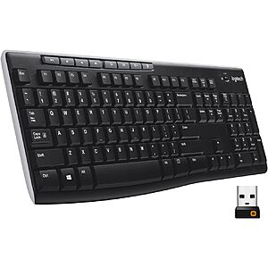 Logitech K270 Wireless Full-Size Keyboard