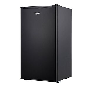 Target Verified Student Discount: Whirlpool 3.3 Cu Ft Dorm Refrigerator w/ Freezer (Black) $79.99 + Free Store Pickup at Target or Free Shipping on $35+