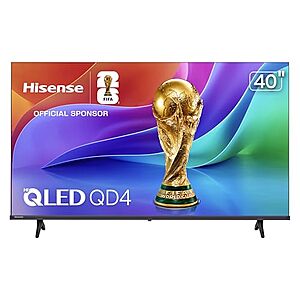 40" Hisense QD4SV Hi-QLED FHD Smart TV (40QD4SV) $157.99 + Free Shipping