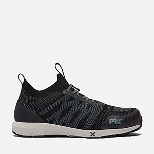 Timberland Pro Radius Knit Comp-Toe Slip-On Work Sneaker (Black/Grey) $59.98 + Free Shipping $75+