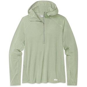 Stio Women's Trax Power Grid Crew Pullover (Sage Flats, S-L or Vintage Indigo) $23.83 & More + Free Store Pickup at REI or Free Shipping on $60+