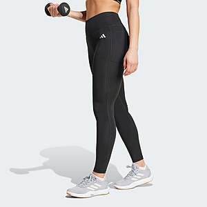 Women's Adidas Women's Optimé Essentials Full-Length Stash Pocket Leggings (Black) $10.20 + $4.95 Shipping