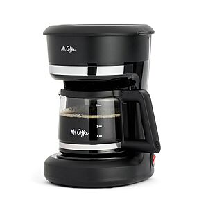 Mr. Coffee 5-Cup Switch Drip Coffee Maker (Black) $15.99 + Free Store Pickup at Target or Free Shipping on $35+